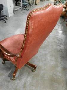 Rolling Leather Office Chair