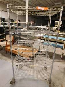Metro Rolling Cart - 36(w) x 24 x 67(h)