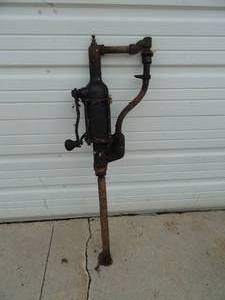 lot 16 image: Vintage Oil Barrow Pump