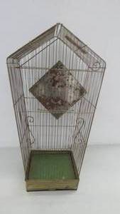 lot 47 image: Vintage Pacific Bird Cage