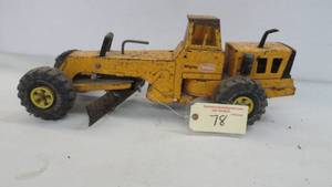 lot 78 image: Vintage Tonka Steel Mighty Grader