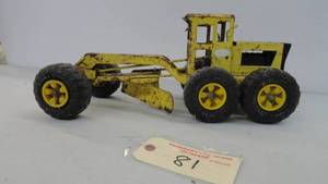 lot 81 image: Vintage Tonka Steel Grader