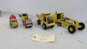 lot 86 image: Vintage Tonka Steel Toys