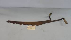 lot 90 image: Antique Hay Saw