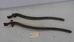 lot 120 image: Antique Pump Handles