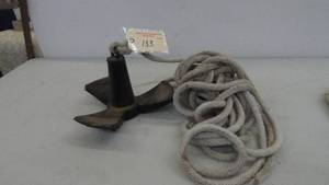 lot 133 image: Anchor & Rope