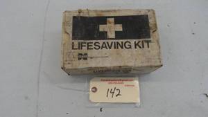lot 142 image: Cenex Life Saving Kit In Box