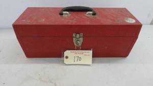 lot 170 image: Metal Tool Box