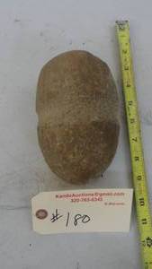 lot 180 image: Native American Stone Artifact