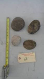 lot 181 image: Native American Stone Artifacts