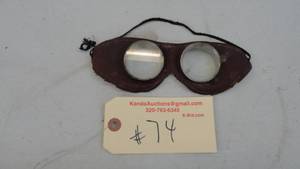 lot 74 image: Aviator Goggles 