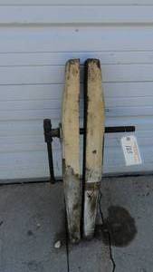 lot 183 image: Vintage Wooden Vice
