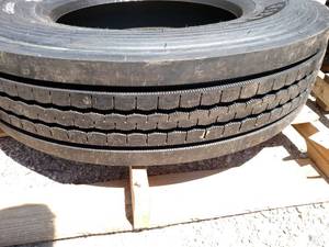 lot 33 image: Firestone 11R24.5 Tire...