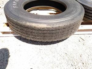 lot 60 image: Recap 11R24.5 Tire...