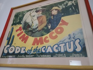 lot 24 image: Framed Tim McCoy Print