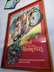 lot 27 image: Framed Smithsonian Art Show Poster