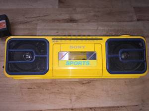 lot 109 image: Sony Sports Radio  Cassette Player.