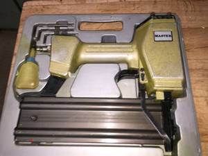 lot 118 image: Vintage Master Nailing Gun