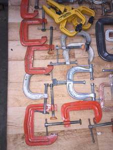 lot 130 image: Huge Lot Of Assorted Clamps