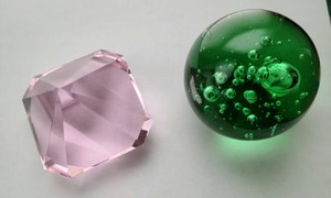 lot 177 image: Two Beautiful Glass Paperweights