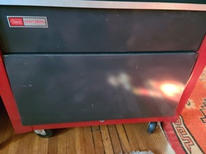 lot 188 image: Craftsman Rolling Tool Cart