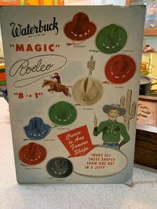 lot 267 image: Vintage Advertising Poster, Waterbacks and Vintage Childrens Western Boots