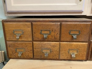 lot 145 image: Two Vintage Wooden Files