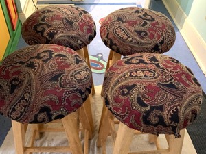 lot 268 image: Four Counter Height Barstools