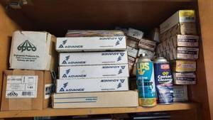 lot 160 image: Electrical Shelf Lot of New Old Stock Ballasts and More