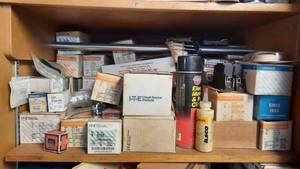 lot 161 image: Electrical Shelf Lot of New Old Stock Circuit Breakers and More