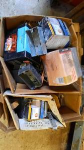 lot 184 image: Electrical Lot - Indoor  Outdoor Electrical Boxes and More
