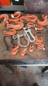 lot 228 image: Huge Lot of Chain Hooks and More