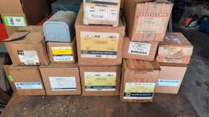 lot 239 image: Electrical Lot of New Old Stock Motor Starters, Circuit Breakers and More