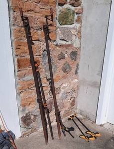 lot 244 image: Large Lot of Bar Clamps