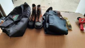 lot 287 image: New Hodgeman Size 12 Work Boots, Waders and More