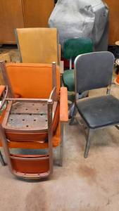 lot 382 image: (7) Shop Chairs