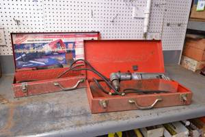 lot 93 image: Milwaukee Model 1000-1 Right Angle Drill and Milwaukee Sawz-all