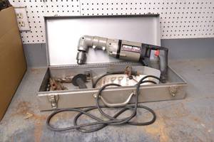 lot 95 image: Porter Cable Model 7556 Right Angle 12 Drill