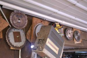 lot 156 image: (6) Stacks of Saw Blades - Assorted Sizes - Camera NOT Included