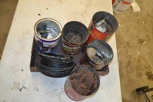 lot 315 image: Lot of Electrical Equipment & Nails
