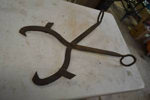 lot 339 image: Antique Ice Tongs