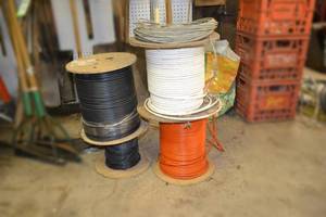 lot 369 image: (4) Spools of Assorted Wire