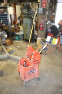 lot 385 image: Rolling Mop and Bucket