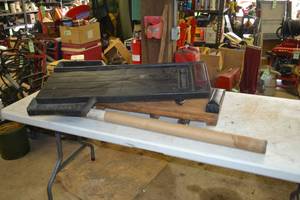 lot 388 image: (2) Mechanics Creepers and Retractable Screen
