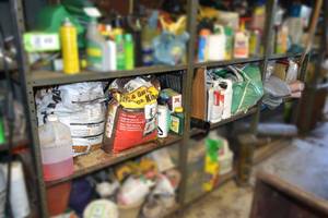 lot 431 image: (3) Shelf Lots - Insecticides, Parts, Tank De-Icer and More