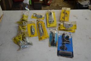 lot 450 image: Inventory of Hasps, Barrel Bolts, Handles and More