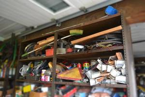 lot 271 image: (4) Shelves of Parts and Hardware