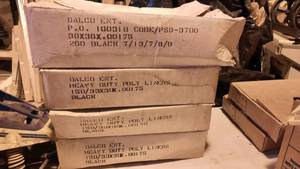 lot 193 image: 4 Boxes of Heavy Duty Pol Liners (Black)