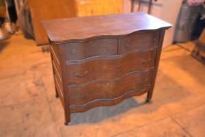 lot 120 image: Vintage Wood Dresser
