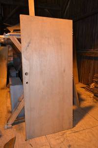 lot 122 image: Solid Core Wood Door 36